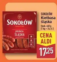 ALDI Kiełbasa śląska Sokołów oferta