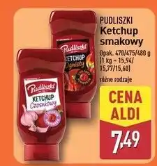 ALDI Ketchup do pizzy Pudliszki oferta