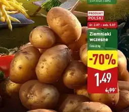 ALDI Ziemniaki wczesne polska oferta