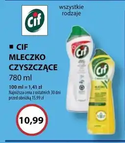 Drogeria alicja Mleczko czyszczące Cif oferta