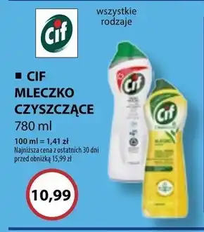 Drogeria alicja Mleczko czyszczące Cif oferta