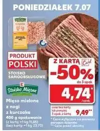 Kaufland Mięso mielone z nogi kurczaka Stoisko Mięsne oferta
