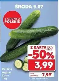 Kaufland Ogórek polski oferta