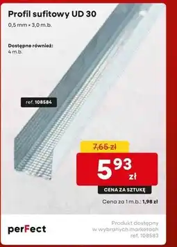 3W Profil sufitowy Perfect oferta