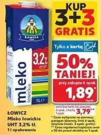 Kaufland Mleko 3.2 % Łowicz 1906 Łowickie oferta