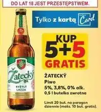 Kaufland Piwo Zatecky 0% oferta