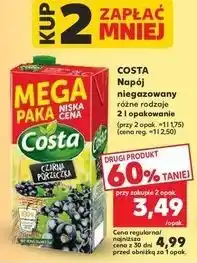 Kaufland Napój czarna porzeczka Costa oferta