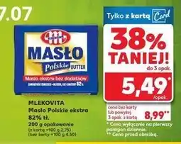 Kaufland Masło ekstra Mlekovita Polskie oferta