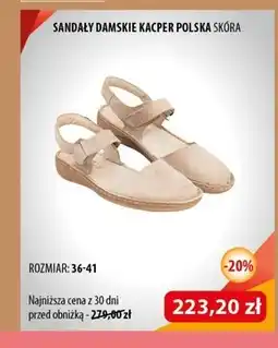 Astra Sandały damskie oferta