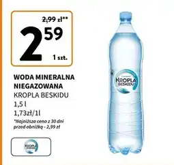Intermarche Woda niegazowana Kropla beskidu oferta
