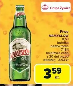 Carrefour Piwo Namysłów oferta