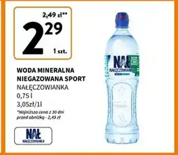 Intermarche Woda niegazowana Nałęczowianka oferta