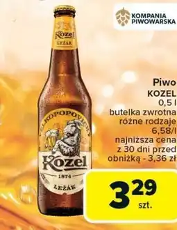 Carrefour Piwo Kozel oferta