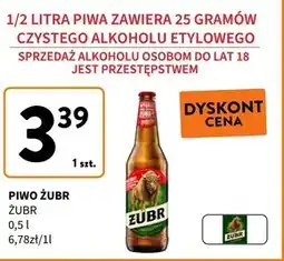 Intermarche Piwo Żubr oferta