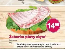 Społem Żeberka Sokołów oferta