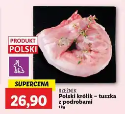 Lidl Polski królik tuszka z podrobami oferta