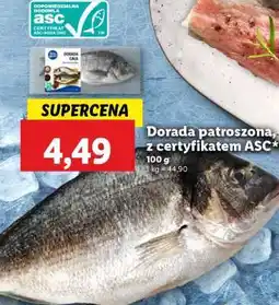 Lidl Dorada patroszona, z certyfikatem ASC oferta