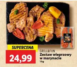 Lidl GRILL&FUN Zestaw wieprzowy w marynacie oferta