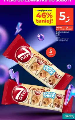 Dealz Rogalik z nadzieniem 7Days oferta