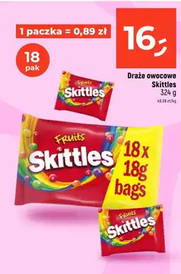 Dealz Draże owocowe Skittles oferta