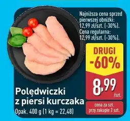 ALDI Polędwiczki z piersi kurczaka Aldi oferta