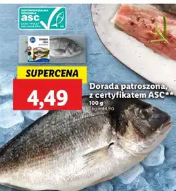 Lidl Ryba dorada patroszona z certyfikatem ASC Lidl oferta