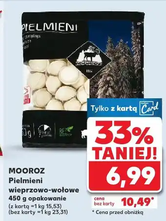 Kaufland Pielmieni wieprzowo-wołowe Mooroz oferta