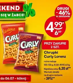 Żabka Chrupki Curly Lorenz oferta