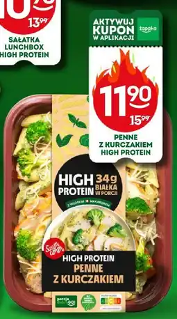 Żabka Danie gotowe Penne z kurczakiem High Protein Żabka oferta