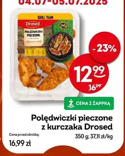 Żabka Poledwiczki pieczone z kurczaka Drosed oferta