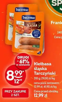 Żabka Kiełbasa śląska Tarczyński oferta