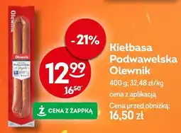 Żabka Kiełbasa podwawelska Olewnik oferta