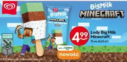 Żabka Lody Big Milk Minecraft oferta