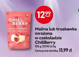 Żabka Malina lub truskawka mrożona w czekoladzie ChillBerry oferta