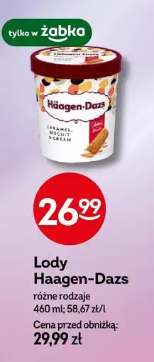 Żabka Lody Haagen-Dazs oferta