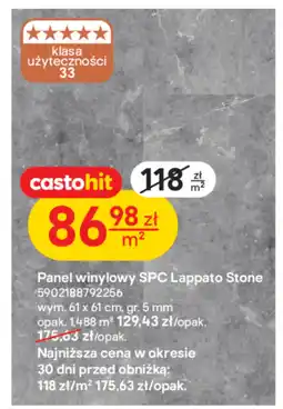 Castorama Panel winylowy SPC oferta