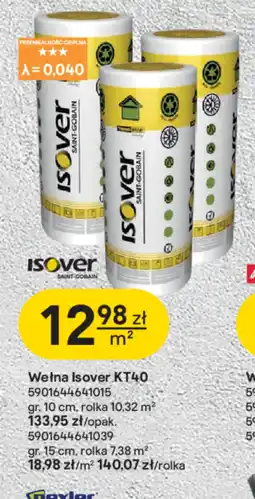 Castorama Wełna Isover oferta