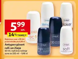 Auchan Antyperspirant Ziaja oferta