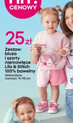 Pepco Zestaw niemowlęcy Stitch oferta