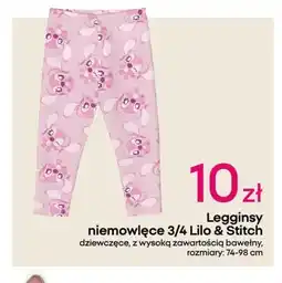 Pepco Legginsy niemowlęce Stitch oferta