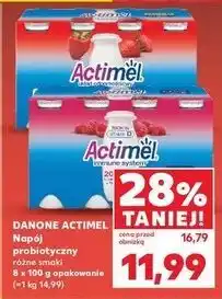 Kaufland Jogurt truskawka Danone Actimel oferta