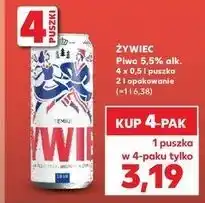 Kaufland Piwo Żywiec Jasne Pełne oferta