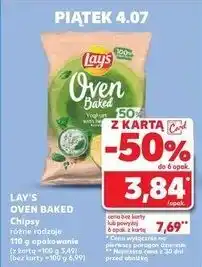 Kaufland Chipsy jogurt z ziołami ogrodowymi Lay's Oven Baked (Prosto Z Pieca) oferta
