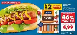 Kaufland Parówki z szynki Tarczyński oferta