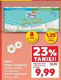 Kaufland Papier toaletowy Foxy Jedwab oferta