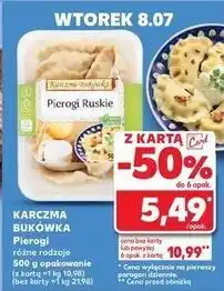 Kaufland Pierogi ruskie Karczma Bukówka oferta