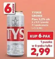 Kaufland Piwo Tyskie Gronie oferta