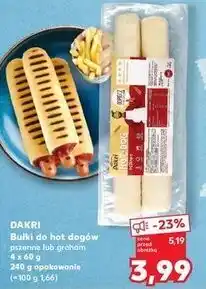 Kaufland Bułeczki hot-dog Dakri oferta