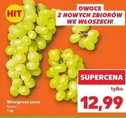 Kaufland Winogrona białe oferta