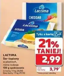 Kaufland Ser topiony cheddar Lactima oferta